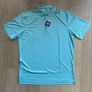 Johhnie-O Poe Polo in Kelley Green NWT Size L